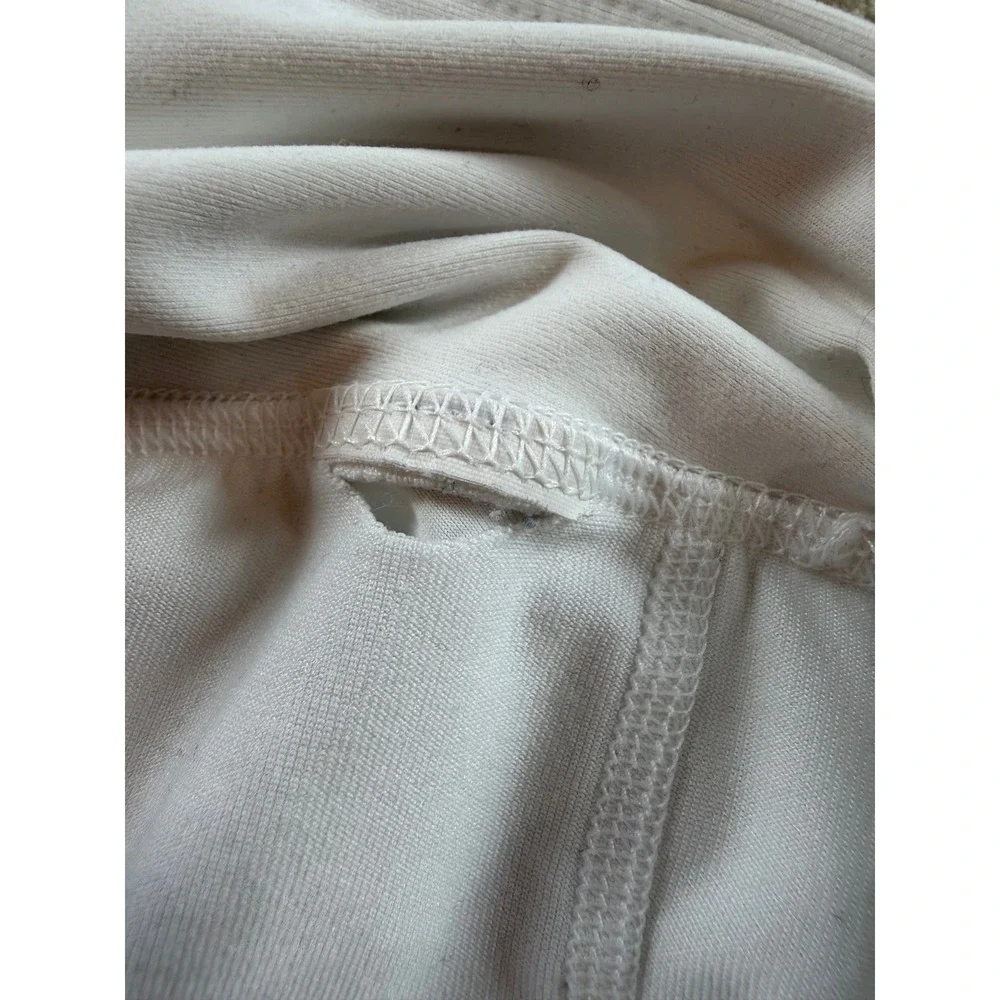Old Navy Active Girls White Powersoft Go-Dry Cool Athletic Skort Size L 10-12